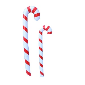 2025 decoraciones navideñas para exteriores adornos inflables para árboles de Navidad decoración del hogar globo de piruleta <span class=keywords><strong>bastones</strong></span> de Navidad para Navidad nuevo - Product Image 1