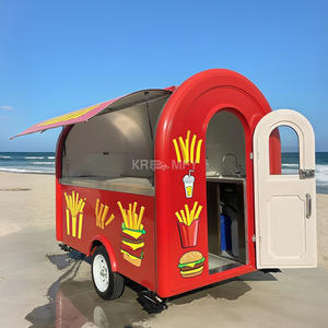 Remorque alimentaire standard européenne 2025, vente chaude, livraison rapide, avec fenêtre de service et armoire, aux États-Unis - Product Image 4