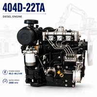 Moteur diesel Perkinns 404D-22TA 40,2-46,2 KW 2800 tr/min 4 cylindres, moteur industriel pour machines industrielles, générateurs