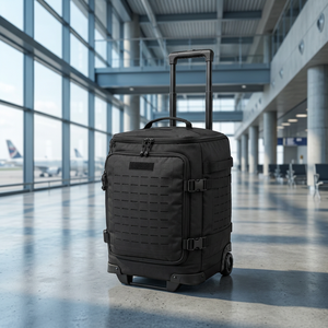 Ruggedized Heavy Duty Nylon <b>Wheeled</b> Tactical Deployment <b>Bag</b> - Product Image 2