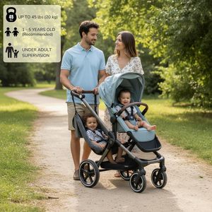 Alternative <b>Hammock</b> Seat Attachment Double Stroller Tandem Stroller double stroller infant and toddler <b>Hammock</b> Seat Attachment - Product Image 5