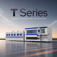 Découpeuse de tubes laser à fibre CNC pour aluminium et tuyaux métalliques et profilés, machine de découpe automatique haute puissance à usage industriel