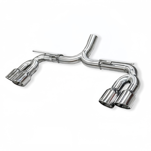 Выхлопная система Catback с клапаном для Volkswagen Golf 7R 7.5R 2.0T 2014-2020, нержавеющая сталь, интеллектуальная выхлопная труба, модификация звука автомобиля - Product Image 4