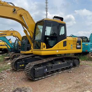Excavadora Usada de Alta Calidad Komatsu PC160-7 de 16 Toneladas, Origen Japón, Motor de 82.4kW, Bajo Consumo de Combustible - Product Image 2