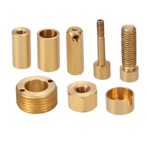 Servicios de fabricación de piezas de latón moleteado de máquina CNC de alta calidad personalizada LeGood - Product Image 4