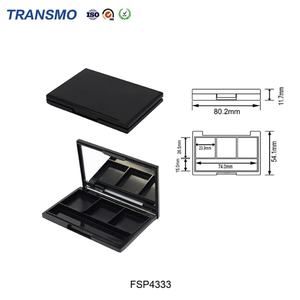 Boîte à poudre vide, conteneur pour correcteur et blush, conteneur à poudre avec miroir, étui pour palette de fards à paupières - Product Image 2