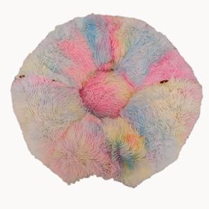 Flauschiges, leicht zu falten des und offenes Plüsch-Katzen bett mit multifunktion alem Tunnel-Guckloch rohr und Tunneln für Innen katzen - Product Image 5