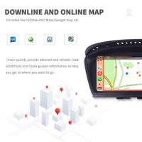 Pantalla Táctil Multimedia Inalámbrica Apple CarPlay Android 15 para Automóvil, para BMW Serie 5 3 E60 E61 E62 E63 E90 E91 E92 E93, Radio CCC CIC