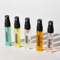 2ml 3ml 5ml 10ml Testeur d'essai de pulvérisation portable Échantillon de bouteille de parfum en verre Bouteille de tube de distribution de parfum