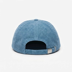 Casquettes Snapback personnalisées OEM avec logo tissé, casquettes à 6 panneaux, casquettes non structurées vintage en velours côtelé pour l'extérieur - Product Image 4