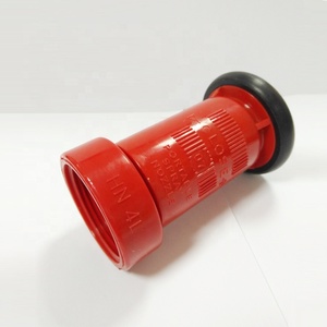 5 ans de garantie 1 1/2 ''et 2 1/2'' pouces buse en plastique feu pistolet à eau forêt feu tuyau connecteur <span class=keywords><strong>Chrome</strong></span> rouge - Product Image 6