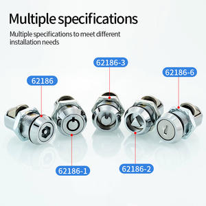 उच्च गुणवत्ता वाली बेलनाकार कुंजी अनलॉक स्विच कैबिनेट लॉक गेम मशीन नियंत्रण के लिए - Product Image 3