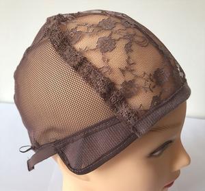 Bonnet de perruque en nylon respirant noir beige avec dentelle frontale et dôme en maille, avec sangles réglables pour une utilisation en soirée - Bonnet de perruque unisexe pour adultes, lot en vrac - Product Image 6