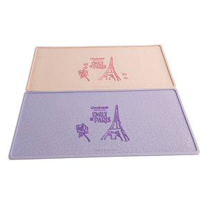Personalized <b>Silicone</b> Bar Runner Rubber Bar Mat Spill Proof Beer Drip Tray Pub Rail Mat Non Slip Service Mat <b>Pad</b> - Product Image 3