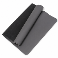 Tapis de yoga imperméable en PU avec logo personnalisé, en caoutchouc naturel antidérapant, pour exercices, vente en gros, fabricant, fournisseur, vendeur
