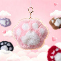 Porte-clés pendentif peluche boule de tennis douce et confortable, léger, jouet de décoration de sac à dos tendance pour femme, Journée de la Terre