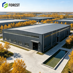 High Bay Modular Pre Engineered Structural Steel Logistics Park Depot Prefabricated Heavy Freight Terminal <b>Hub</b> - Product Image 1