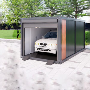 Maison préfabriquée en acier <span class=keywords><strong>de</strong></span> 20 pieds, bâtiment <span class=keywords><strong>de</strong></span> bureau préfabriqué <span class=keywords><strong>de</strong></span> luxe, <span class=keywords><strong>garage</strong></span>, appartement, école, <span class=keywords><strong>porte</strong></span> <span class=keywords><strong>de</strong></span> <span class=keywords><strong>garage</strong></span> à enroulement rapide - Product Image 4