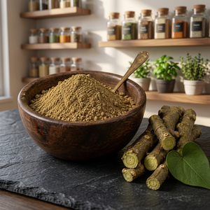 Poudre d'extrait de racine d'ortie soluble dans l'eau, ingrédient végétal pour applications alimentaires et de santé, emballage personnalisé - Product Image 1