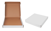 Caja para Pizza Personalizada de Cartón Corrugado con Materiales Reciclados Ecológicos, Laminación Mate, Grabado en Relieve, Embalaje Duradero para Pizzas Calientes