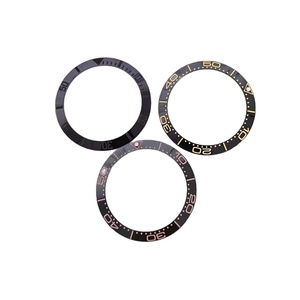 Inserto de Bisel de Cerámica Negra Premium al por Mayor, DE 38mm DI 30.6mm, Accesorios de Repuesto para Relojes - Product Image 1