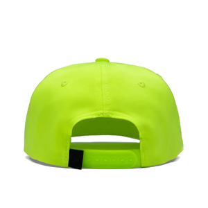 Chapeaux de golf en corde vierges à bec plat à 5 panneaux avec logo personnalisé Chapeaux en corde Snapback non structurés - Product Image 5