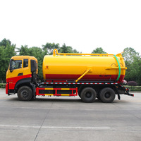 Camion de traitement des eaux usées Dongfeng Jincheng 12 mètres cubes, transmission automatique, Euro 6, essence <150 ch