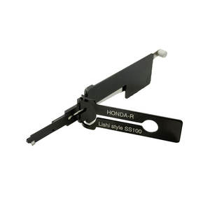 LISHI stile <span class=keywords><strong>SS100</strong></span> per HONDA-R 2-IN-1 PICK per Honda volante lato destro sblocco porta strumento di chiusura serratura per auto strumento fabbro - Product Image 1