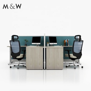 Phong Cách Hiện Đại 4 Ngăn Kéo Bàn Máy Tính Bàn Làm Việc Bàn Gỗ Văn Phòng Tủ - Product Image 4