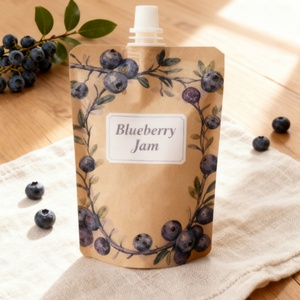 Emballage personnalisé en aluminium avec logo sur mesure, sachet doypack en plastique pour masques faciaux, crèmes pour les mains, gels d'aloe vera, shampooings - Product Image 5