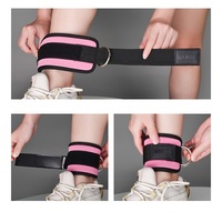 Sangles de cheville rembourrées pour machines à câbles de fitness, pour exercices de kickbacks, extensions de jambes, curls et exercices de hanche