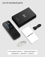 Traducteur de langues hors ligne, traduction vocale et photo, traducteur portable WiFi, traducteur de 138 langues, appareil de traduction pour les voyages et les affaires