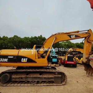 ผลิตในญี่ปุ่น รถขุดไฮดรอลิกมือสอง 20 ตัน รถขุดตีนตะขาบ Caterpillar Cat 320C มือสอง - Product Image 6