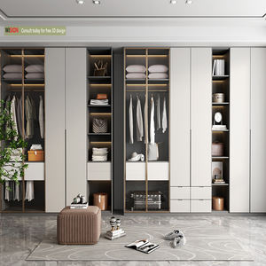 Armario Ropero Personalizable Moderno Extensible para Toda la Casa, Mueble para Uso en Villas, Hospitales y Talleres, Construcción de Madera Maciza - Product Image 1