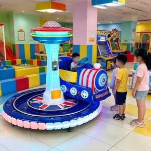 New Model Children's Coin-operated Mobile Scanning Rocking Car <b>Single</b>-person Track Vehicle Machine Kzr590 Coin Operated Engages - Product Image 1