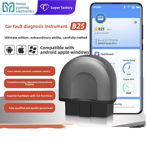Ymobdb25 OLIVER Strumento Diagnostico <span class=keywords><strong>Auto</strong></span>, Lettore Codici OBD, Rilevatore Guasti con Funzione <span class=keywords><strong>Auto</strong></span>-Sleep e Ispezione Annuale, Pre-Screening, 5-28V - Product Image 1