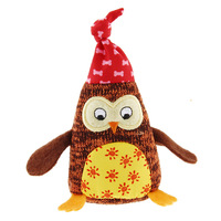 Vente en gros de jouets de luxe en cache-cache pour chiens ensemble de grincement peluche BB jouet pour chiens grinçant cadeau de Noël nouveau