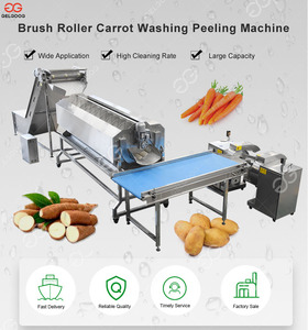 Macchina Elettrica Compatta per Pulizia e Pelatura di Patate Dolci, Lavatrice e Pelatrice Automatica per Patate - Product Image 3