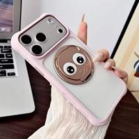 Coque de téléphone adaptée à l'iPhone 18 ProMax, support magnétique 360°, miroir anti-chute, coque de protection