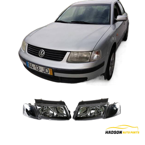 Lampada d'angolo nera fari fari completamente neri adatti per <span class=keywords><strong>Volkswagen</strong></span> <span class=keywords><strong>Passat</strong></span> <span class=keywords><strong>B5</strong></span> 1997-2000 - Product Image 6