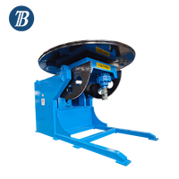 Table de soudage rotative inclinable automatisée avec positionneur, étrier fixe et étrier mobile, équipement de plateau tournant robuste, neuf, garantie 1,5 an