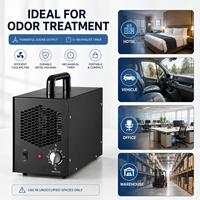 Dispositif d'élimination des odeurs à minuterie mécanique avec indicateur de puissance, ventilateur haute et basse vitesse pour usine, hôtel, nettoyage, générateur d'ozone