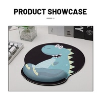 Petit tapis de jeu, couleur unie, dessin animé, tapis de souris de jeu personnalisé avec repose-poignet, antidérapant, anti-rayures, tapis de bureau pour usage professionnel
