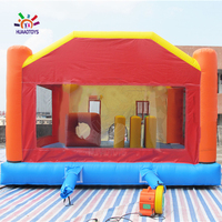 HUAAOTOYS commercial Popeye château sautant gonflable Combo maison videur PVC matériel installation facile pour les enfants