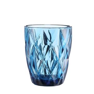 Bán buôn đồ thủy tinh, ly rượu màu, ly uống nước, ly thủy tinh ép màu xanh, cốc, ly uống rượu - Product Image 4