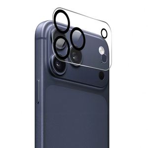 ฟิล์มกันรอยเลนส์กล้องแบบพิมพ์ลายไหม 9H สำหรับ iPhone 17 Pro Max ป้องกันรอยขีดข่วน ฟิล์มกระจกป้องกันเลนส์กล้องแบบ Eagle Eye สำหรับ iPhone 17 - Product Image 1