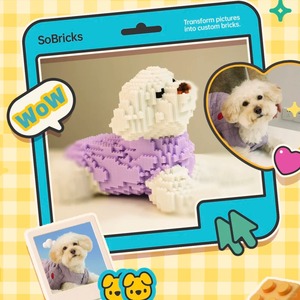 Ensembles de blocs de construction créatifs personnalisables, y compris des modèles de briques, des voitures, des figurines, des scènes - Production OEM ODM personnalisée pour les cadeaux - Product Image 2