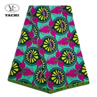 Yuntex kain cetak lilin grosir katun Wax Afrika kualitas tinggi