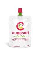 Pochette de recharge de liquide PLA biodégradable personnalisée écologique en plastique kraft pour pochettes cosmétiques avec bec verseur d'eau