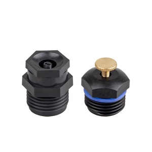 Boquilla Centrífuga de Plástico de 1/2 Pulgada para Nebulización, Riego Agrícola y de Jardín, Color Negro, Marca Yujia - Product Image 2